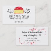 carte de visite gastronomique artisanal (Devant / Derrière)