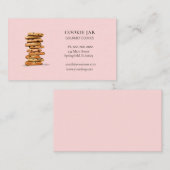 Carte De Visite Gâteau au chocolat à l'eau Bakery (Devant / Derrière)