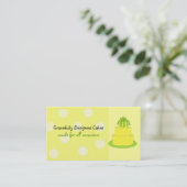 Carte De Visite Gâteau aux points de citron (Debout devant)
