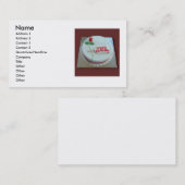 Carte De Visite Gâteau d'anniversaire (Devant / Derrière)
