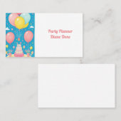 Carte De Visite gâteau de fête (Devant / Derrière)