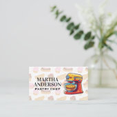 Carte De Visite Gâteau de mélange (Debout devant)