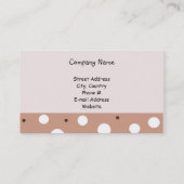 Carte De Visite Gâteaux (Dos)