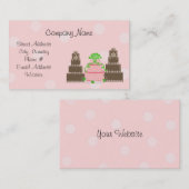 Carte De Visite Gâteaux (Devant / Derrière)