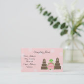 Carte De Visite Gâteaux (Debout devant)