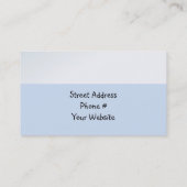 Carte De Visite Gâteaux (Dos)