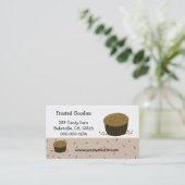 Carte De Visite Gâteaux au Chocolat (Debout devant)