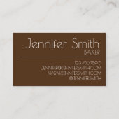 Carte De Visite Gâteaux de Bulla Gâteau traditionnel jamaïcain de (Dos)