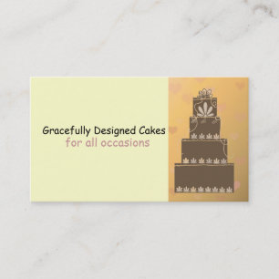 Carte De Visite Gâteaux de créateurs