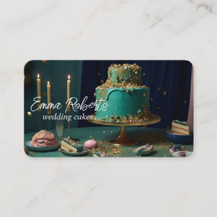 Carte De Visite Gâteaux de mariage pour anniversaire de naissance