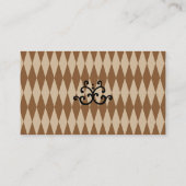 Carte De Visite Gâteaux décadents au chocolat (Dos)