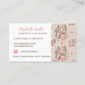 Carte De Visite Gâteaux faits maison, Boulangerie (Dos)