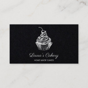 Carte De Visite Gâteaux Sucres Cupcake Accueil Boulangerie Fille V