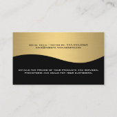 Carte De Visite Gavel | Loi et ordre | Justice (Dos)