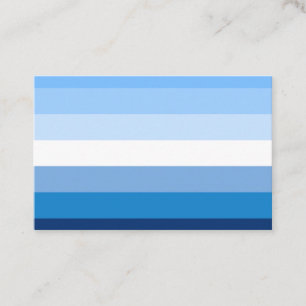 Carte De Visite Gay flag