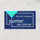 Carte De Visite Gazoduc de plomberie Fuite d'eau (Devant)