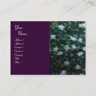 CARTE DE VISITE GEA, MYRTLE ET EAU