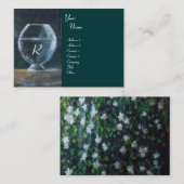 Carte De Visite GEA, MYRTLE ET EAU, Monogramme (Devant / Derrière)