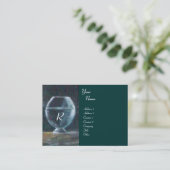 Carte De Visite GEA, MYRTLE ET EAU, Monogramme (Debout devant)