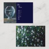 Carte De Visite GEA, MYRTLE ET EAU, Monogramme (Devant / Derrière)