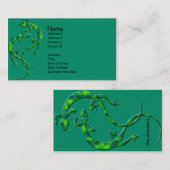 Carte De Visite Geckos (Devant / Derrière)