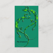 Carte De Visite Geckos (Dos)