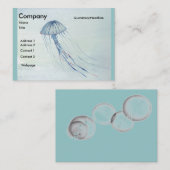 Carte De Visite Gelée/bulles (Devant / Derrière)