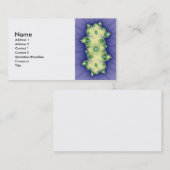 Carte De Visite Gem rare - Fractal (Devant / Derrière)