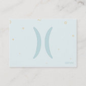 Carte De Visite Gémeaux - potelés (Dos)