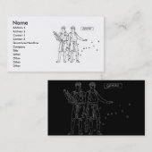 Carte de visite Gemini (Devant / Derrière)