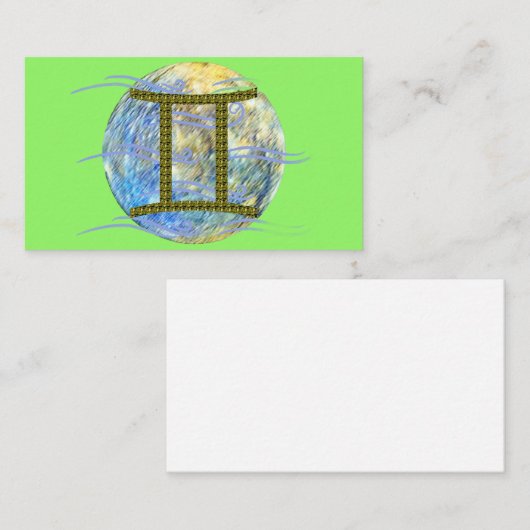 Carte De Visite Gemini (Devant / Derrière)