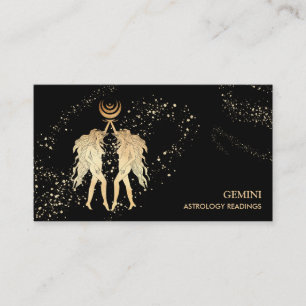 Carte De Visite *~* GEMINI : Astrologie Zodiaque Lune Twin