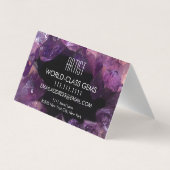 Carte De Visite Gemme pourpre (Dos)