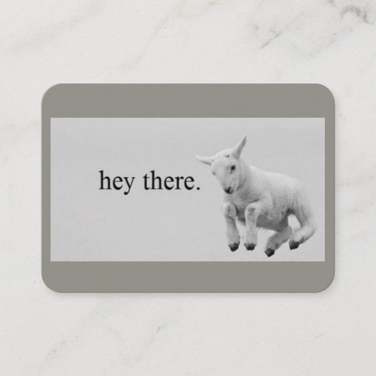 Carte De Visite gender-inclusive conversation cards (100 qty) (Devant)