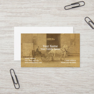 Carte de visite généalogiste