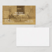 Carte de visite généalogiste (Devant / Derrière)