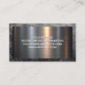 Carte De Visite General Contractor | Commercial Construction (Dos)