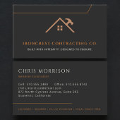 Carte De Visite General Contractor Construction