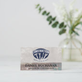 Carte De Visite General Contractor | Construction | Repair (Debout devant)