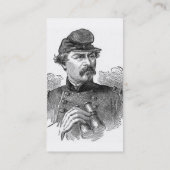 Carte de visite général de la guerre civile (Dos)