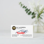 Carte De Visite Générateur de toiture de toiture créatif (Debout devant)