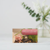 Carte De Visite Generic health/spa/massage business card (Debout devant)