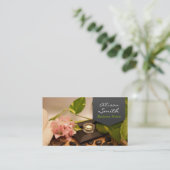 Carte De Visite Generic health/spa/massage business card (Debout devant)