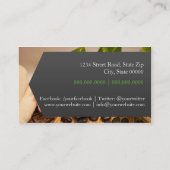 Carte De Visite Generic health/spa/massage business card (Dos)