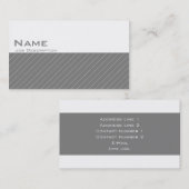 Carte de visite générique (Devant / Derrière)