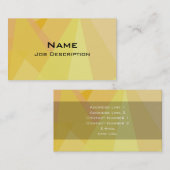 Carte de visite générique (Devant / Derrière)