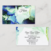 Carte De Visite *~* Générique. Parties scintillant Reiki des clou (Devant / Derrière)