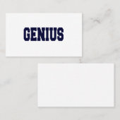 Carte De Visite génie (Devant / Derrière)