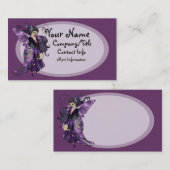 Carte De Visite Gens justes : Heather (Devant / Derrière)