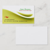 carte de visite gentil simple (Devant / Derrière)